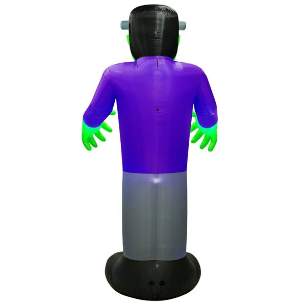 Occasions 20 H x 9.33-ft W Standing Frankenstein Lighted Monster Halloween Inflatable