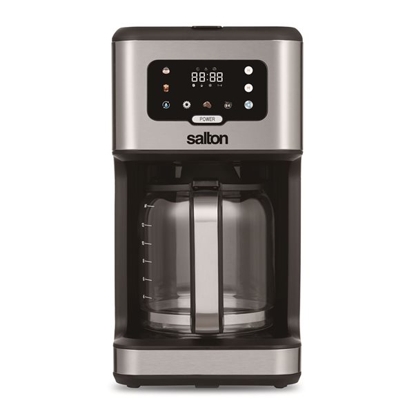 Salton Stainless Steel 14-Cup Digital Coffee Maker