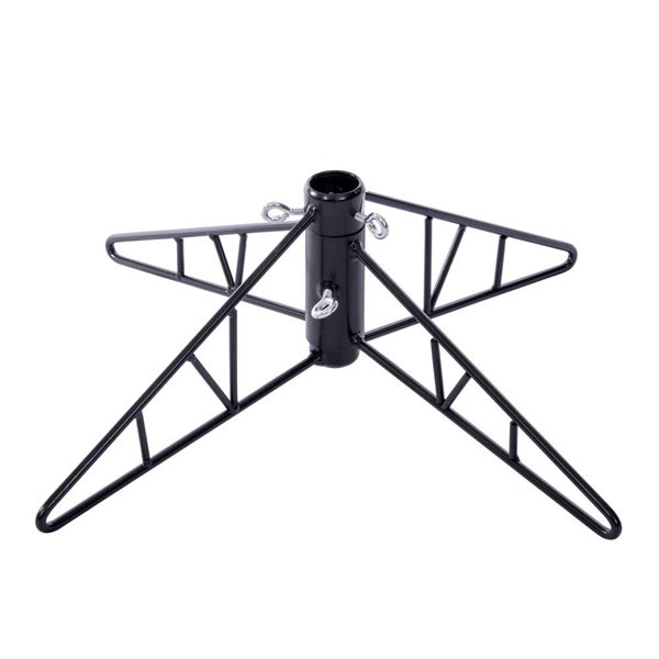 Vickerman 7.5-ft x 45-in Flocked Kiana Artificial Christmas Tree with Warm White LED Lights