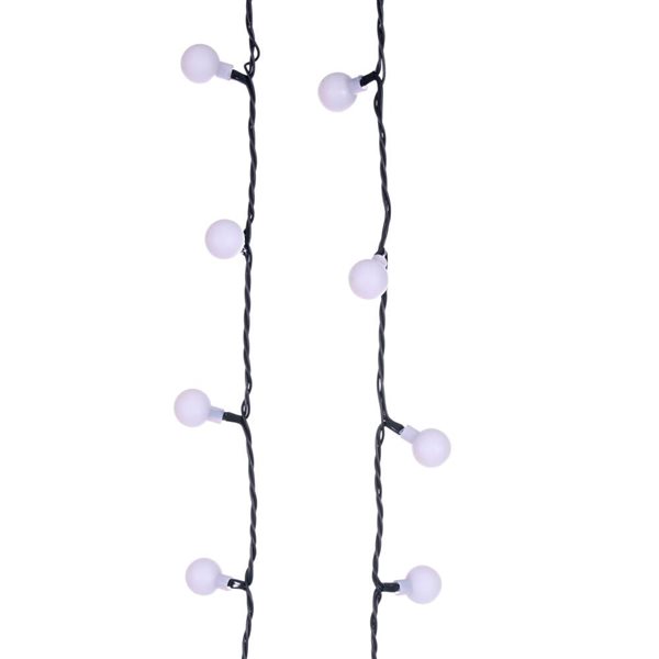 Vickerman 400 Light Multicolour LED Indoor/Outdoor 8-Function Cherry Light Set with Remote Control