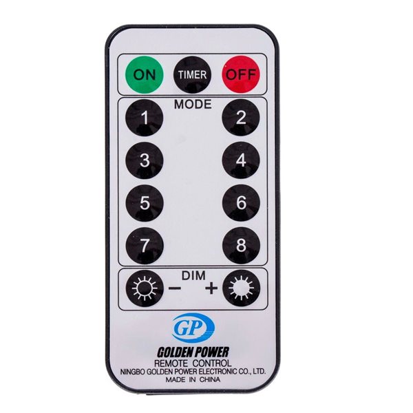 Vickerman 400 Light Multicolour LED Indoor/Outdoor 8-Function Cherry Light Set with Remote Control