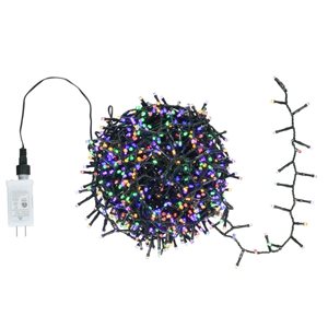 Vickerman 1000 Light Multicolour LED Indoor/Outdoor 8-Function Snake Light Set