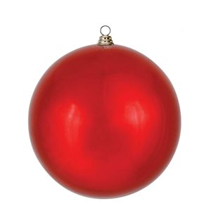 Vickerman 15.75-in Red Shiny Ball Ornament