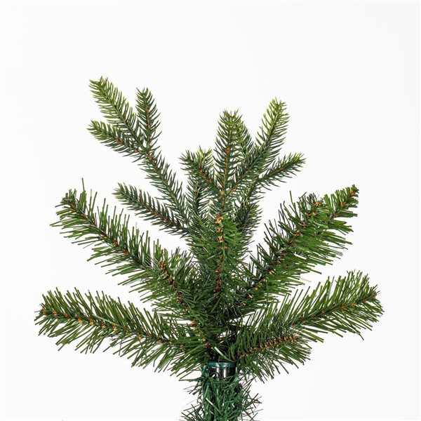 Vickerman 6.5-ft x 36-in Whistler Spruce Artificial Pre-Lit Christmas Tree, 350 Colour Changing Lights