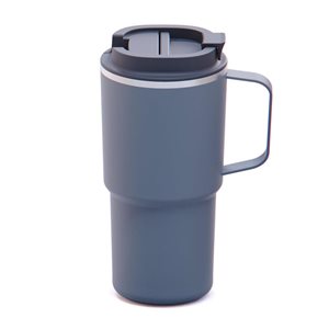 Tasse à café anti-éclaboussures extra-large Nitro Tumbler par Asobu bleue avec finition Puramic™