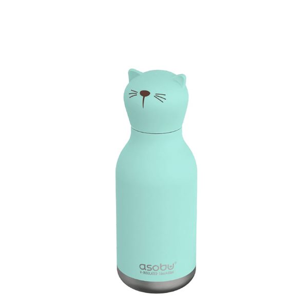 Asobu Bestie Bottle Cat Insulated Water Bottle