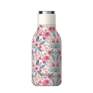 Bouteille d'eau isotherme à motif floral URBAN d'Asobu de 16 oz