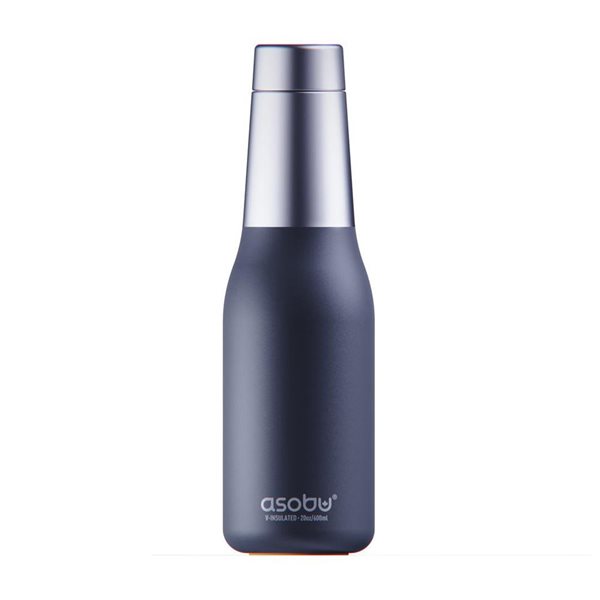 Asobu OASIS Black 20oz Vacuum Inslated Water Bottle