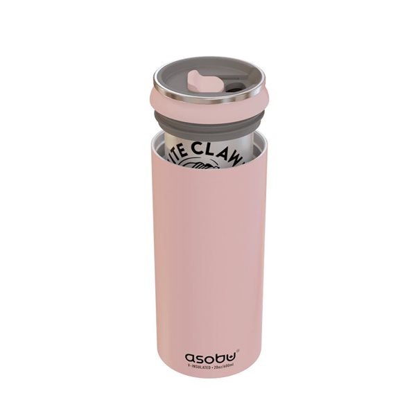 Asobu Multi Pink Can Cooler with Insulated Sleeve