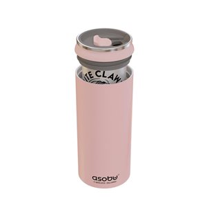 Asobu Multi Pink Can Cooler with Insulated Sleeve