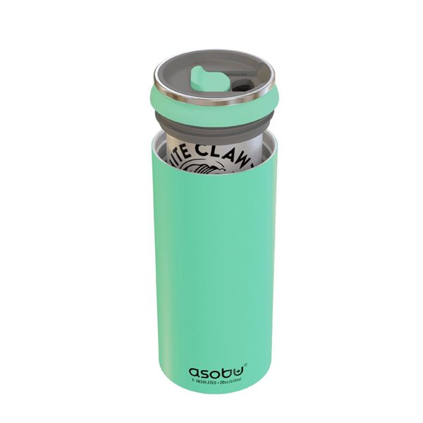 Asobu Multi Teal Can Cooler with Insulated Sleeve