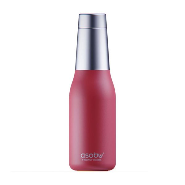 Asobu OASIS Red 20oz Vacuum Inslated Water Bottle