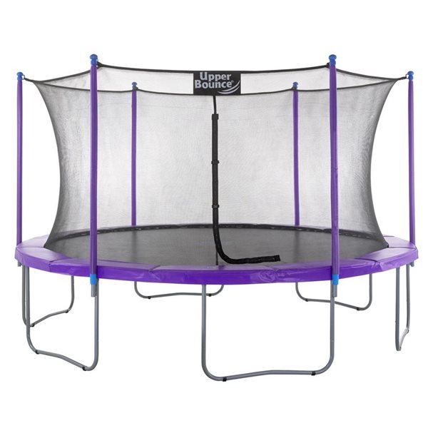 Trampoline rond Machrus par Upper Bounce de 16 pieds avec système de protection de sécurité