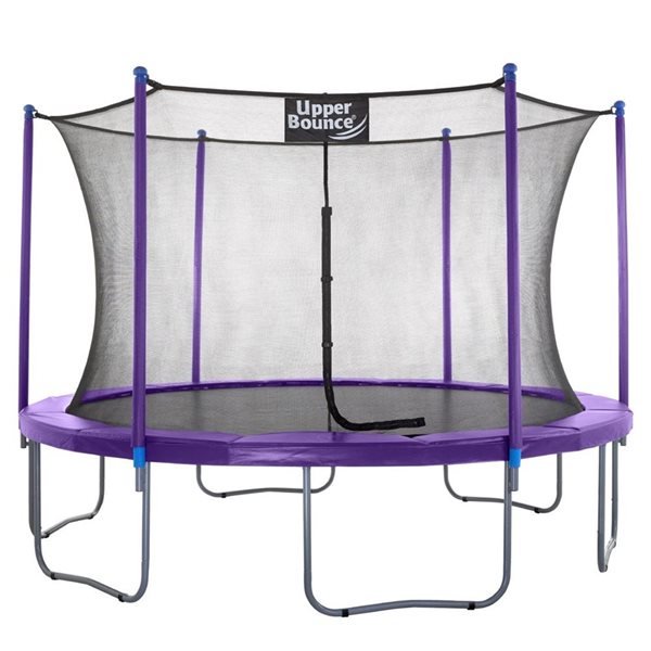 Upper Bounce Machrus 12 FT Round Trampoline Set with Safety Enclosure System