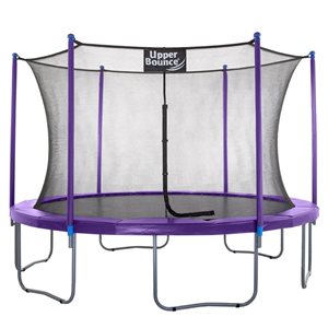 Upper Bounce Machrus 12 FT Round Trampoline Set with Safety Enclosure System