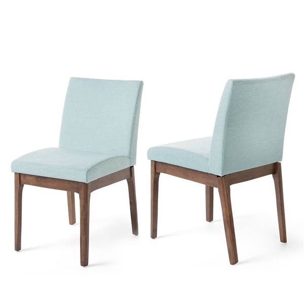 Mondawe Blue Dining Chair With Blue Cushions