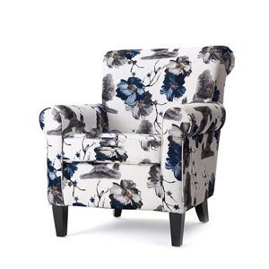 Fauteuil Mondawe avec assise en tissu