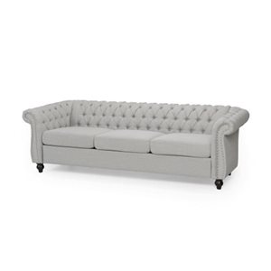 Mondawe Grey 3-Seater Sofa