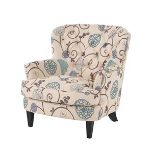 Mondawe Arm Chair with Tufted Back