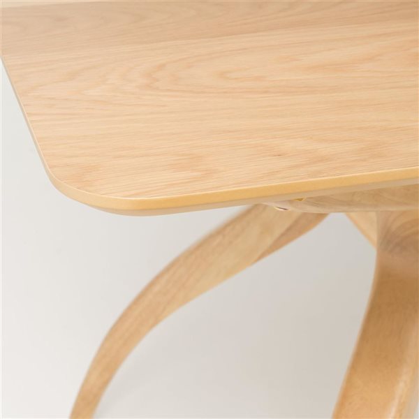 Mondawe Rectangular Rubber Wood Dining Table