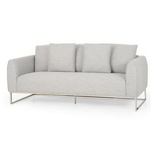 Mondawe Grey Loveseat Sofa