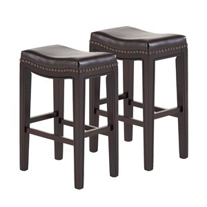 Tabouret de bar Mondawe avec siège en PU