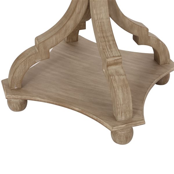 Mondawe Wooden Square Accent Table