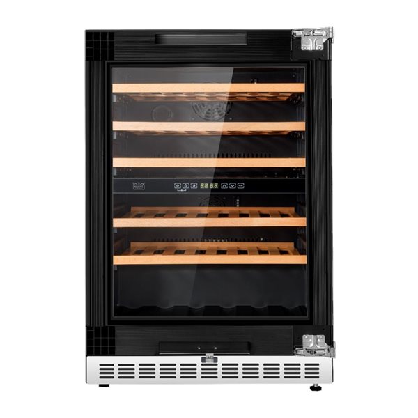 KUCHT 24-in Dual Zone 52-Wine Bottles Wine Cooler - Panel Ready