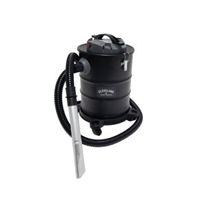 Aspirateur à cendres Cleveland Iron Works de 6,5 gallons noir