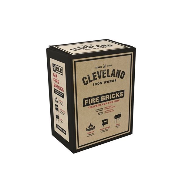 Cleveland Iron Works  6-Pack Firebricks