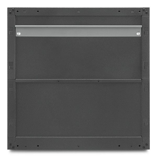 Armoire murale GearBox 28 po à porte 3/4 par Gladiator prête à monter, granite martelé