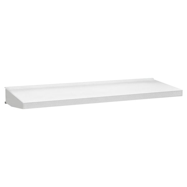 Gladiator 30-in Solid Shelf - White