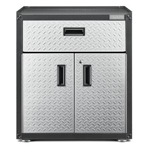 Gladiator 31-in Silver Thread Ready-to-Assemble 3/4-Door Modular GearBox Cabinet