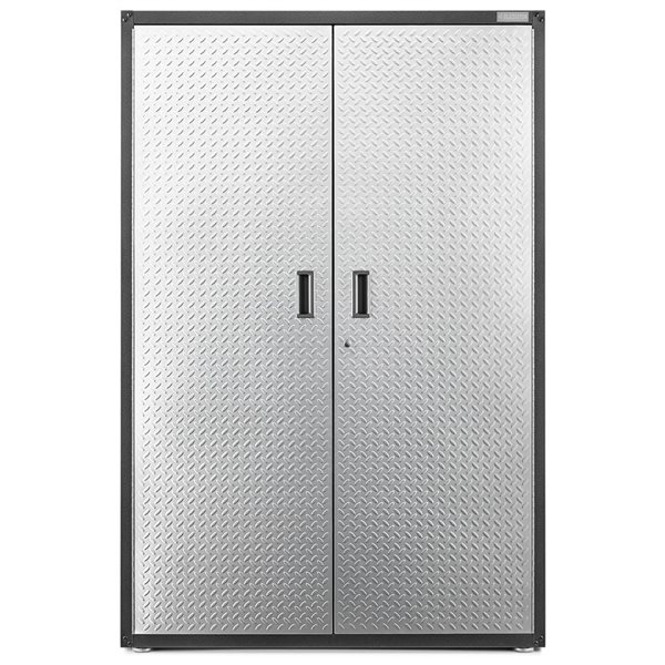 Gladiator 72-in Silver Thread Ready-to-Assemble Very Large GearBox Cabinet