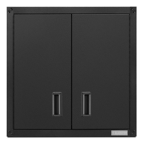 Gladiator 28-in Hammered Granite Ready-to-Assemble Full-Door GearBox Wall Cabinet