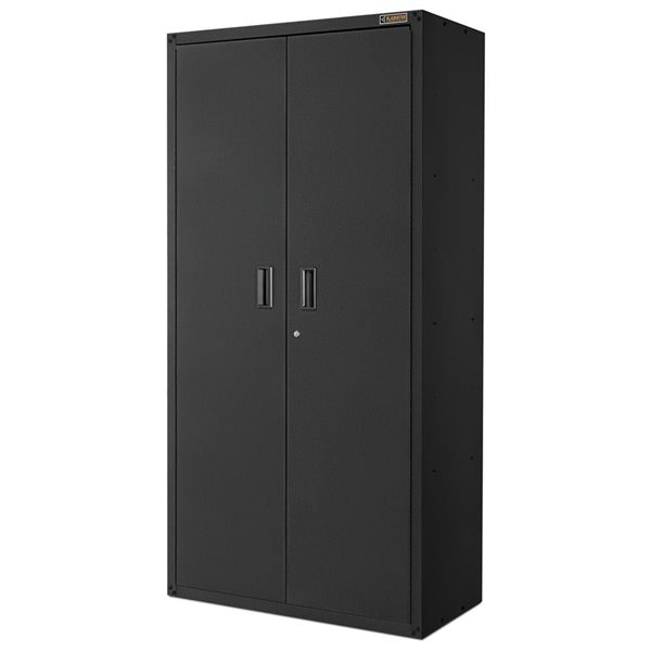 Armoire GearBox grand format par Gladiator 72 po prête à assembler, granite martelé