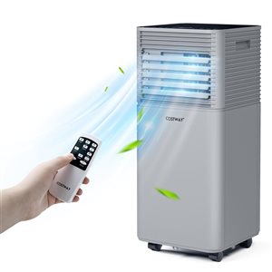 Costway 10000 BTU 3-in-1 Portable Air Conditionner with Fan and Dehumidifier