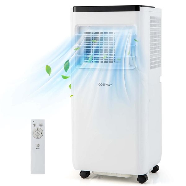 Costway 65000 BTU Portable Air Conditioner with Fan and Dehumidifier - 350 ft² Cooling Surface