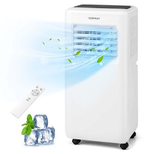 Costway 6500 BTU 3-in-1 Portable Air Conditionner with Fan and Dehumidifier