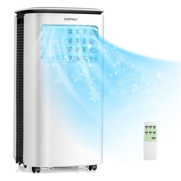 Costway 9000 BTU 3-in-1 Portable Air Conditionner with Fan and Dehumidifier