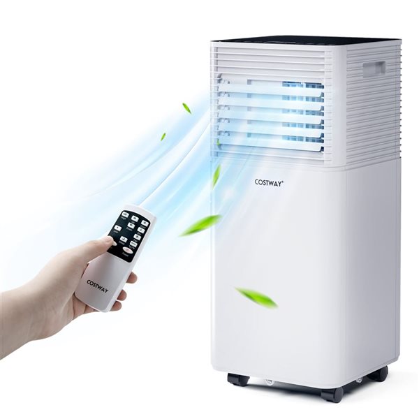 Costway 8000 BTU 3-in-1 Portable Air Conditionner with Fan and Dehumidifier