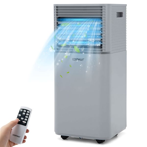 Costway 8000 BTU 3-in-1 Portable Air Conditionner with Cooler, Fan and Dehumidifier Mode