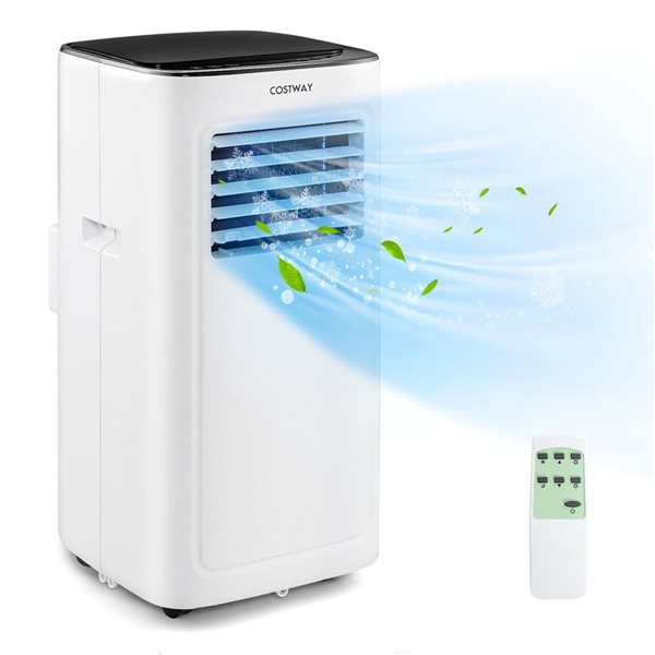 Costway 9000 BTU 3-in-1 Portable Air Conditionner with Fan and Dehumidifier and Sleep Mode