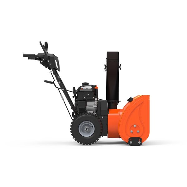 Yard Force 24-in Self-propelled Snowblower w/ Briggs & Stratton 4-Cycle Engine