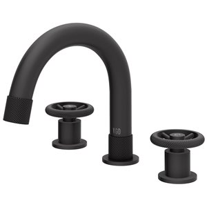 VIGO Wythe Widespread Bathroom Faucet - Matte Black