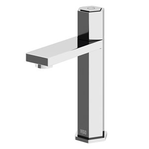 Robinet de salle de bain monotrou Nova de VIGO, chrome