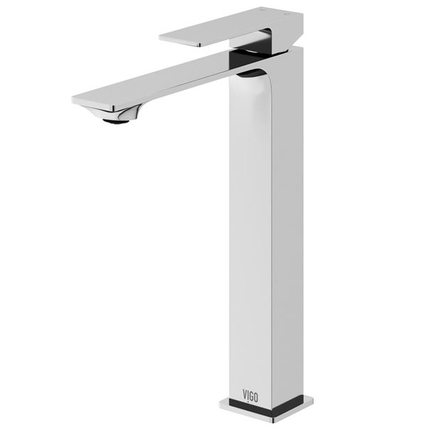 Robinet de salle de bain pour vasque de VIGO, chrome