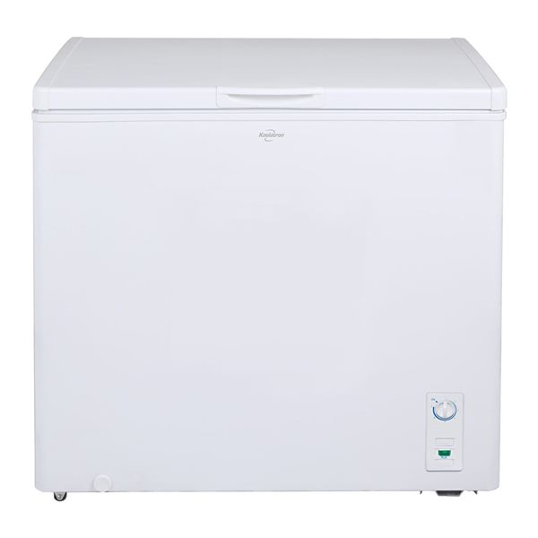 Koolatron 7-ft³ White Large Chest Freezer with Manual Defrost - 195 L