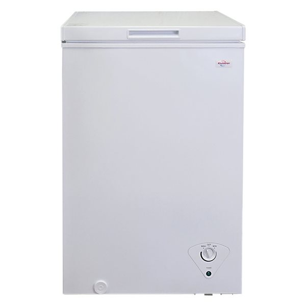 Koolatron 3.5-ft³ White Compact Chest Freezer with Manual Defrost - 99 L