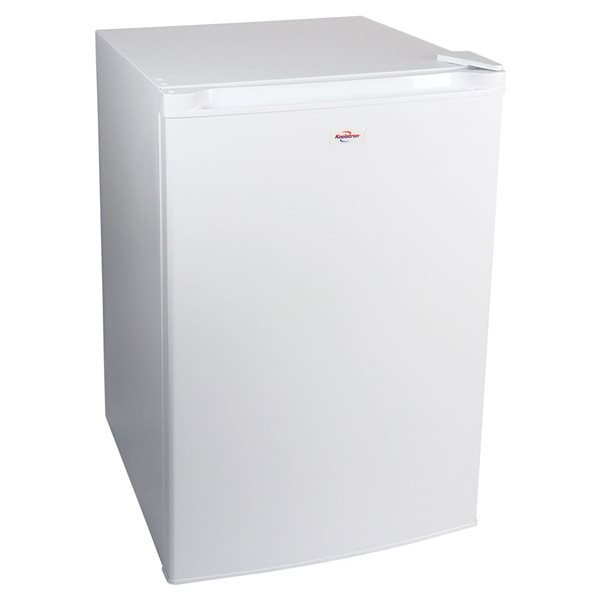 Congélateur vertical compact Koolatron 3,1 pi³ blanc à dégivrage manuel, 88 L